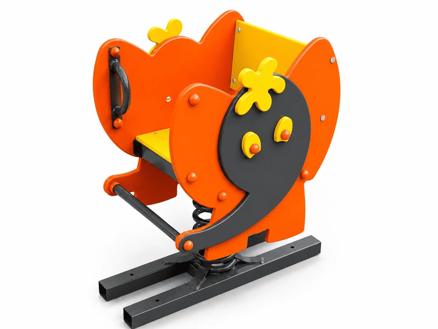 Orange & Graphite