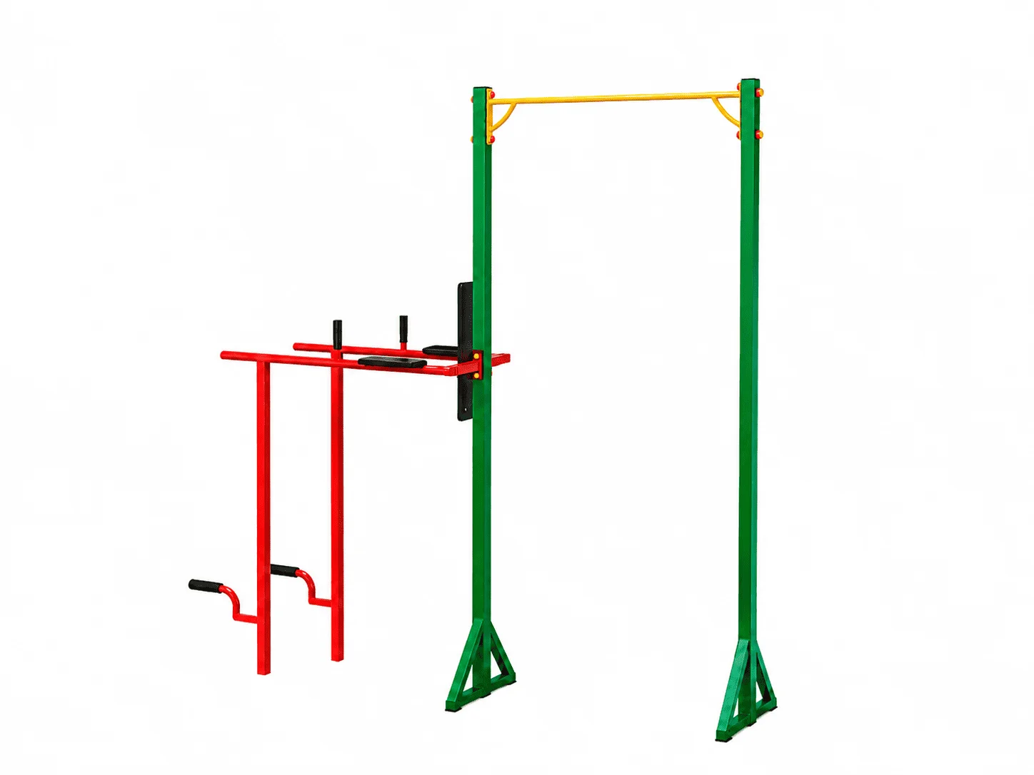 GREEN & RED
